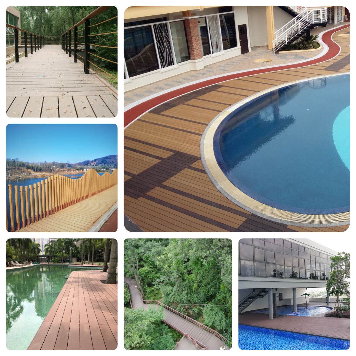 Roof Garden wpc Decking